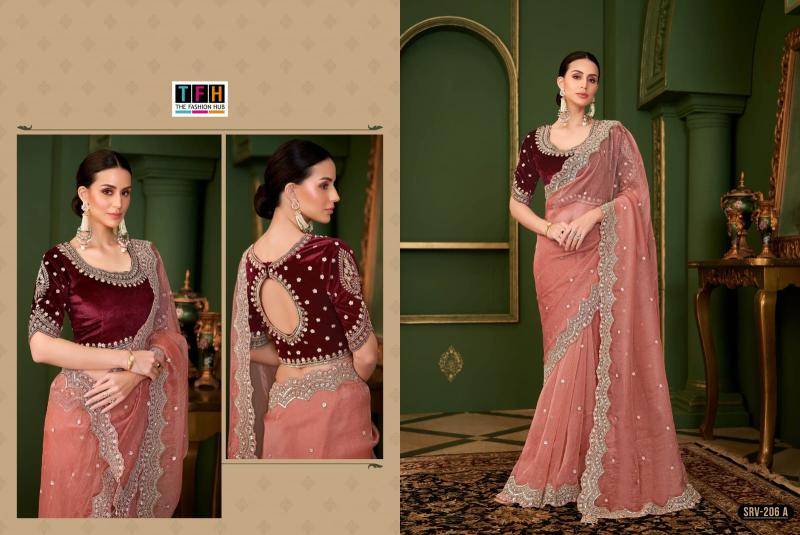 Tfh sarvaratna hits Wholesale saree market in Delhi